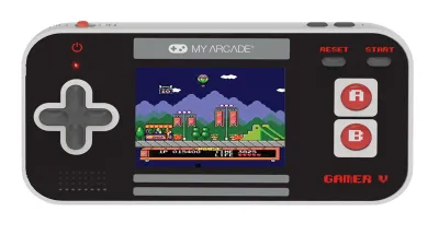 DreamGEAR DG-DGUN-3911 - My Arcade Gamer V Classic Handheld Console w220 Games