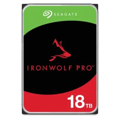 SEAGATE ST18000NT001 - 18TB IronWolf Pro NAS Drive for RAID Storage Solutions