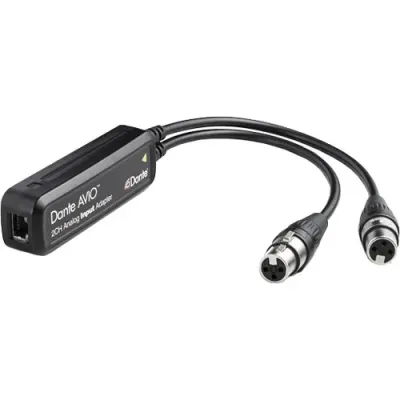 Audinate ADP-DAI-AU-2X0 - Audinate Dante AVIO 2 Channel Analog Input Adapter