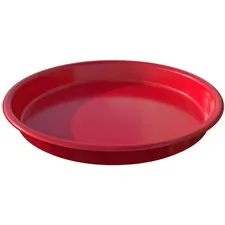 DEFLECTO DEF 39514RED - Deflecto Kids Antimicrobial Round Craft Tray - Accessories, 