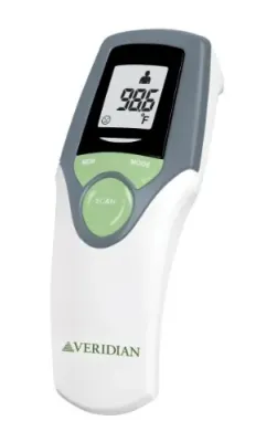 Veridian Healthcare 09-348 - Touch-Free Infrared Thermometer for Accurate Readings