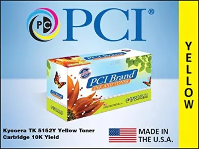 PCI TK-5152Y-PCI - PCI BRAND KYOCERA-MITA TK-5152Y (KYOCERA 1T02NSAUS0) YELLOW 