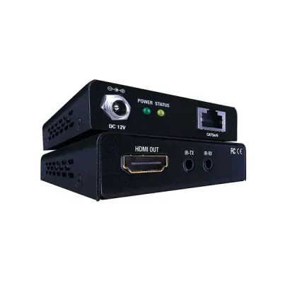DEVOLUTIONS 0002-1177 - Ultra Slim Hdmi Over Single Cat5eCat6 Extender With Poe 165 