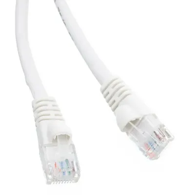 Vanco International 0002-1044 - CAT6 5' Network Patch Cable - High Speed Ethernet - White