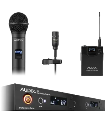 AUDIX 0073-0052 - Dual Channel Wireless With H60Om2 Hh Mic And Bodypack With A