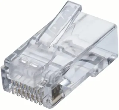 Ideal Industries 85-377J - CAT6 Feed-Thru RJ45 8P8C Modular Plug - 100 Count