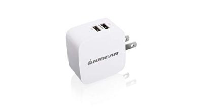 IOGear GPAW2U4 - GEARPOWER DUAL USB 4.2A (20W) WALL CHARGER