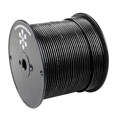 Pacer Group WUL16BK-500 - Pacer 16 AWG Marine Wire - Black - 500 Feet