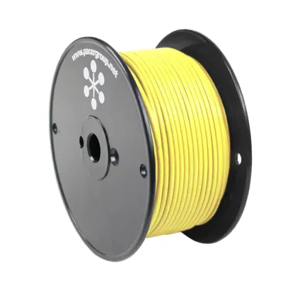 Pacer Group WUL16YL-250 - Flexible 16 AWG Marine Primary Wire - 250 Yellow