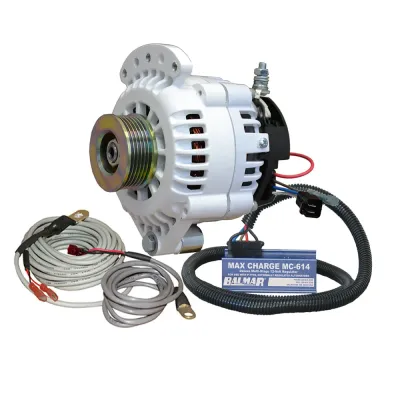 Balmar 621-VUP-MC-100-K6 - Balmar 100AMP 12V Alternator Kit with Regulator & Sensors