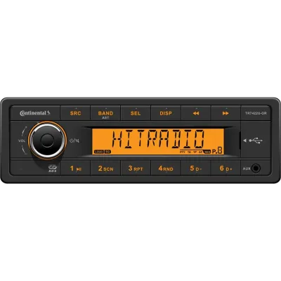 Continental Manufacturing Company TRD7422U-OR - Continental 24V Stereo with AMFMUSB & Bluetooth