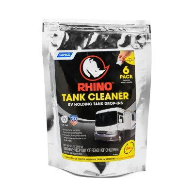 Camco 41560 - Camco Rhino Holding Tank Cleaner Drop-Ins - 6 Count