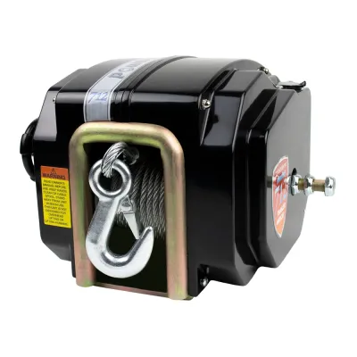 Powerwinch P77712-S - Heavy-Duty 712A Trailer Winch with 20 Durable Strap
