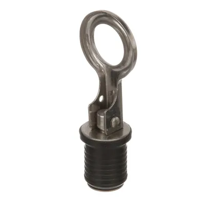 Attwood Marine 7520A3 - Stainless Steel 1 Drain Plug with Snap Handle