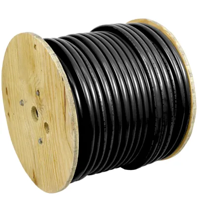Pacer Group WUL2/0BK-250 - Pacer 20 AWG Marine Battery Cable - 250 Feet