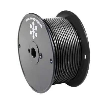 Pacer Group WUL18BK-250 - Pacer Marine 18 AWG Black Primary Wire - 250 Foot Length