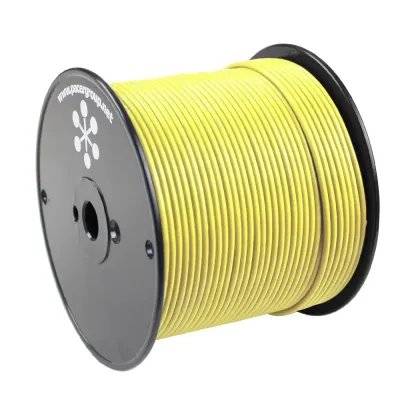 Pacer Group WUL18YL-500 - Pacer 18 AWG Marine Wire - Yellow 500 Feet