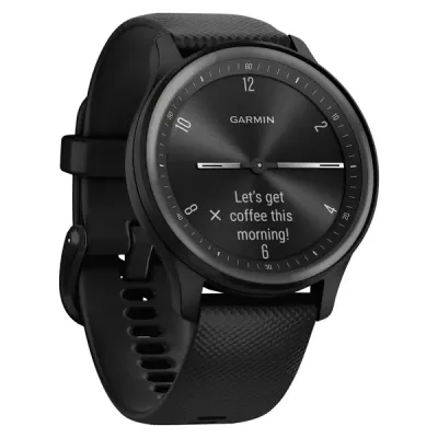 Garmin 010-02566-00 - VIVOMOVE SPORT BLK WSLT