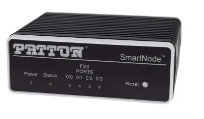 Patton SN200/4JS4V/EUI - Patton SmartNode SN200 4-Ports FXS VoIP Gateway SN2004JS4VEU