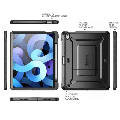 I BLASON SPD22109UBPRSBK - IPAD 10.9 2022 UBPRO RUGGED KICKSTAND CASE BLACK