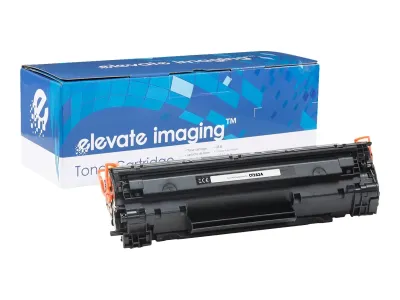 Quality Imaging Supplies AHWF2831B0N - ELEVATE IMAGING COMPATIBLE FOR HP CF283A BLACK CARTRIDGE YIE
