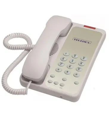 Cetis TLD-OPL76739 - Teledex Opal 1003 Analog Corded Telephone with Guest Keys