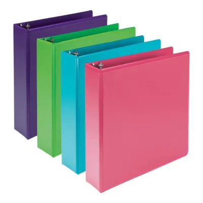 Samsill MP48669 - Eco-Friendly 2" Round Ring Binder - 4 Pack