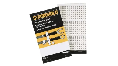 Panduit PCMB-3 - WIRE MARKER BOOK VINYL CLOTH 1-45 10 PG.