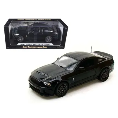 Shelby Collectibles SC392 - 2013 Ford Shelby Mustang Cobra GT500 SVT Black with Black St