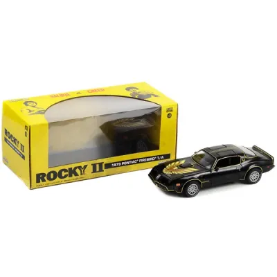 Greenlight 84171 - 1979 Pontiac Firebird TA Trans Am Black with Hood Phoenix Ro