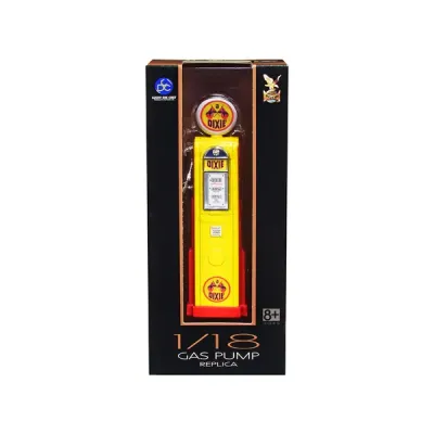 Road Signature 98721 - Dixie Gasoline Vintage Digital Gas Pump 118 Diecast Replica 