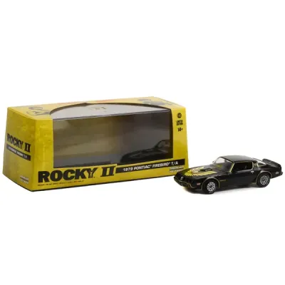Greenlight 86616 - 1979 Pontiac Firebird TA Trans Am Black with Hood Phoenix Ro