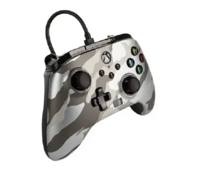 BENSUSSEN DEUTSCH & ASSOCIATES 1520329-01 - NEW POWERA ENHANCED XBOX WIRED CONTROLLER METALLIC ARCTIC CA