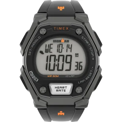 Timex TW5M49400 - Timex Mens Ironman Classic wActivity & HR - Grey