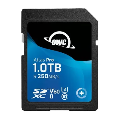 OWC OWCSDV60P1000 - OWC, 1.0TB Atlas Pro, SDXC V60 UHS-II Memory Card