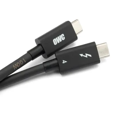 OWC OWCCBLTB4C2.0M - OWC, 2.0 Meter (79) Thunderbolt 4USB-C cable, Universal C to