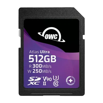 OWC OWCSDV90U0512 - OWC, 512GB Atlas Ultra, SDXC V90 UHS-II, Memory Card