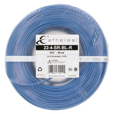 ETHEREAL 22-4-SR-BL-R - 22GGE 500FT CABLE BLU