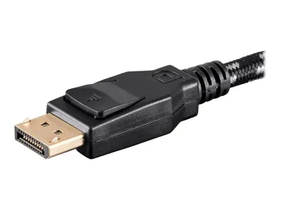 Monoprice 37921 - MONOPRICE BRAIDED DISPLAYPORT 1.4 CABLE_ 10FT_ GRAY