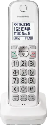 PANASONIC KX-TGDA63W - Cordless Phone Additional Handset for TGD633W Series