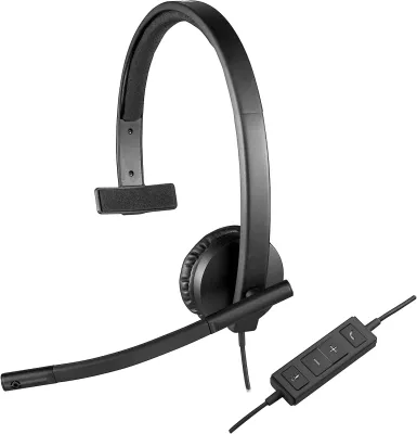 Logitech 981-000570 - LOGITECH USB HEADSET H570E MONO