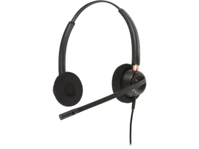 HP PL-89434-01 - Plantronics Over-the-head Binaural Corded Headset - Stereo -