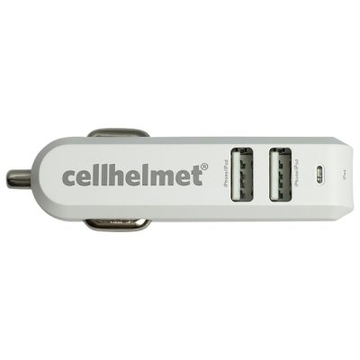 CELLHELMET CAR-4.8/3-W - 4.8A 3 PRT CAR CHRG WHT