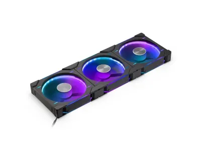 Phanteks PH-F140D30R_DRGB_PWM_BK01_3P - Phanteks D30-140 DRGB PWM Fan, 3-Pack, Black