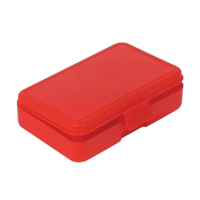 DEFLECTO DEF 39504RED - Deflecto Antimicrobial Pencil Box Red - External Dimensions: