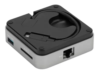 OWC OWCTCDK6P2SG - USB-C TRAVEL DOCK E SPACE GRAY