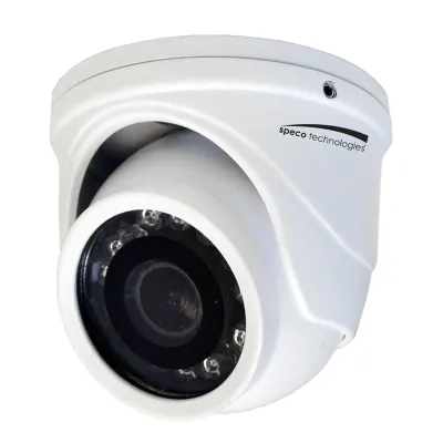 Speco Technologies HT471TW - 4MP HD-TVI MINI IR TURRET WITH 2.9MM LENS - WHITE COLOR