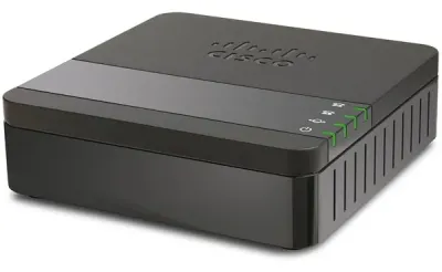 Cisco ATA192-3PW-K9 - Dual-Port Analog Telephone Adapter for VoIP Applications