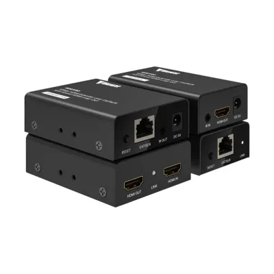 Vanco International 0002-2126 - HDMI Over Single Cat5eCat6 Extender WIr & HDMI Loopout