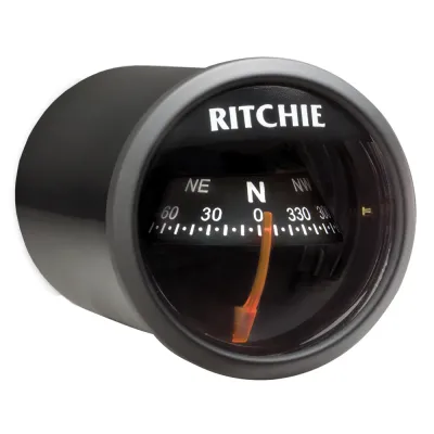 Ritchie X-23BB - Ritchie X-23 Sport Compass - Dash Mount - Black Finish